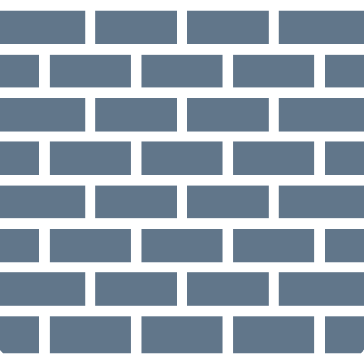 Gray brick wall pattern with black lines.